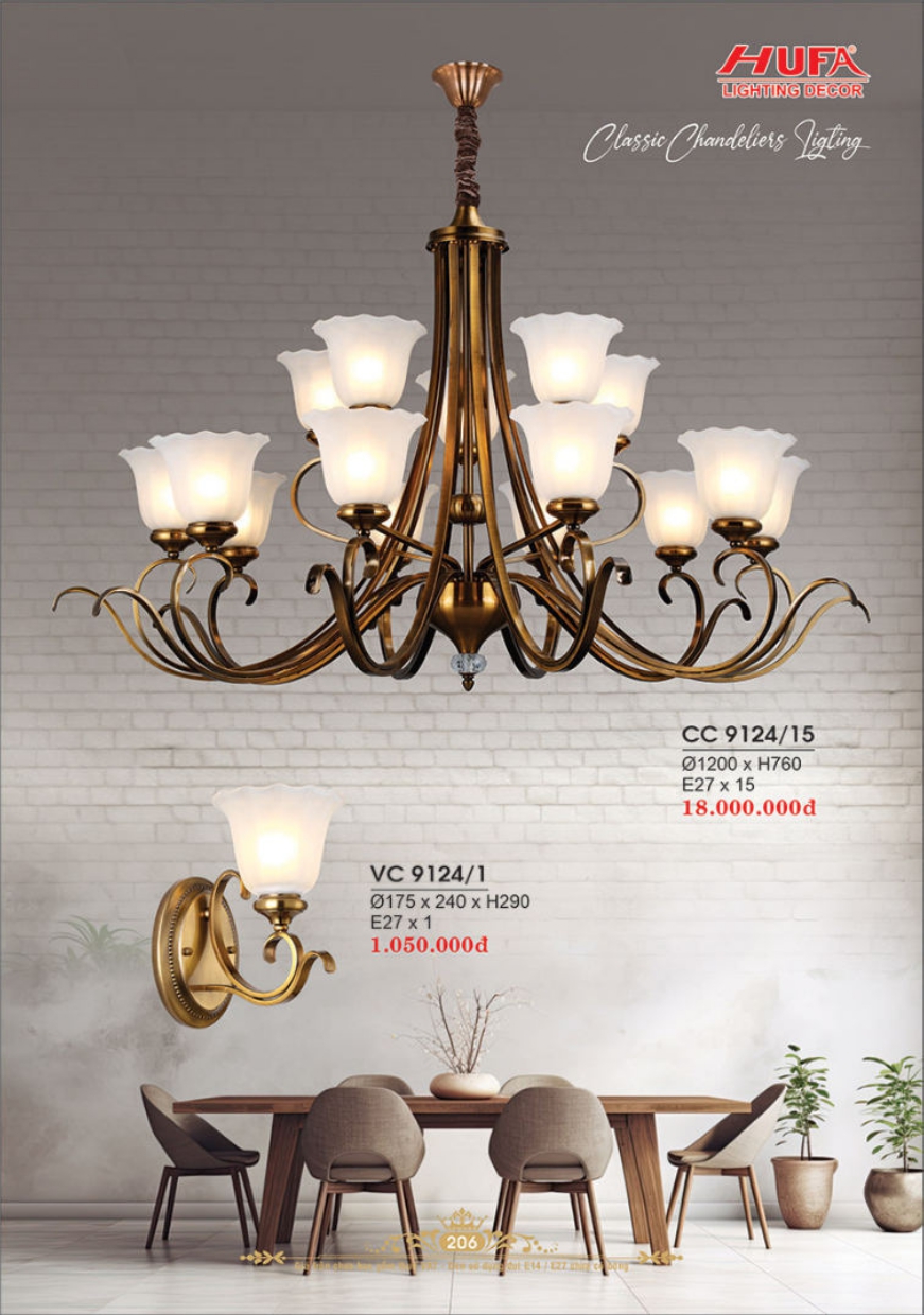 Bảng giá đèn trang trí HUFA